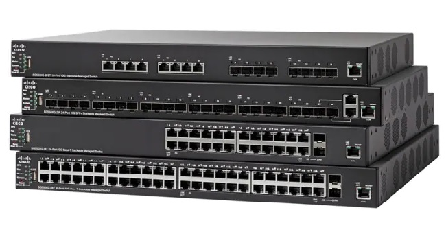 Cisco 550X series switches