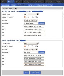 Configure Wireless Security