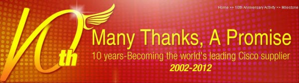 What Router-switch.com Prepared for Its 10th Anniversary?