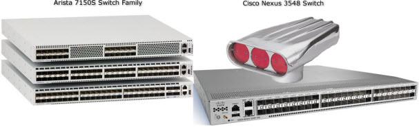 Cisco Nexus 3548 and Arista 7150: Dueling Ultra-low-latency Switches