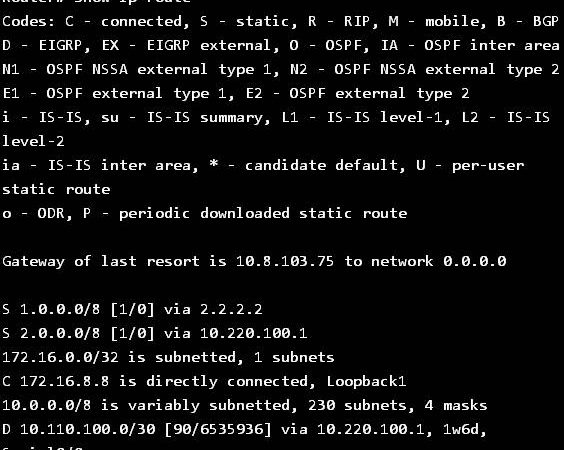 When Do You Use Static Routes?