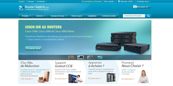 Router-switch.com is Available in Français Now