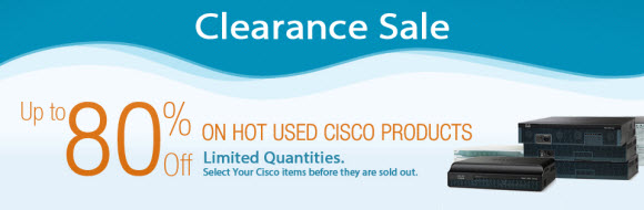 clearance sale-Used Cisco Products