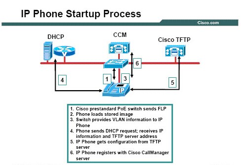 Cisco IP Phone Starup Process