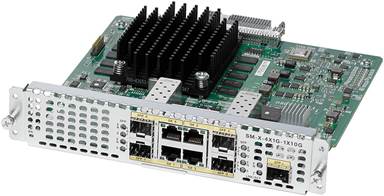 Cisco 4-Port High-Density Gigabit or 1-Port 10 Gigabit Ethernet WAN Service Module