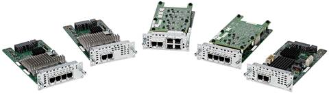 Cisco FXO, FXS, Combo 2FXS,4FXO NIMs Compatible with the Cisco ISR 4000 Family