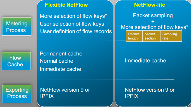Building upon the flexibility of Flexible NetFlow
