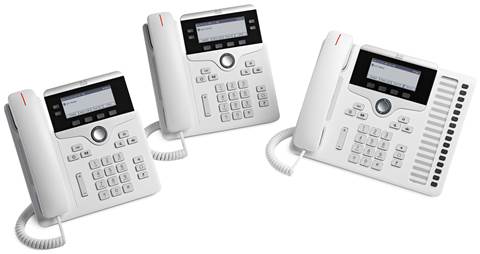 Cisco IP Phone 7800 Series-white