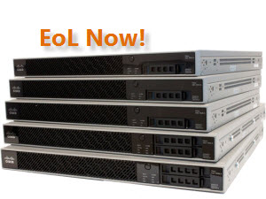 EoS and EoL Announcement for the Cisco ASA 5512-X and ASA 5515-X